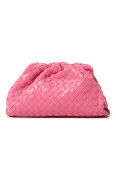 Женский клатч pouch BOTTEGA VENETA розового цвета, арт. 576175/VCPP0 | Фото 6 (Материал: Натуральная кожа; Региональные ограничения белый список (Axapta Mercury): RU; Женское Кросс-КТ: Клатч-клатчи; Размер: large)