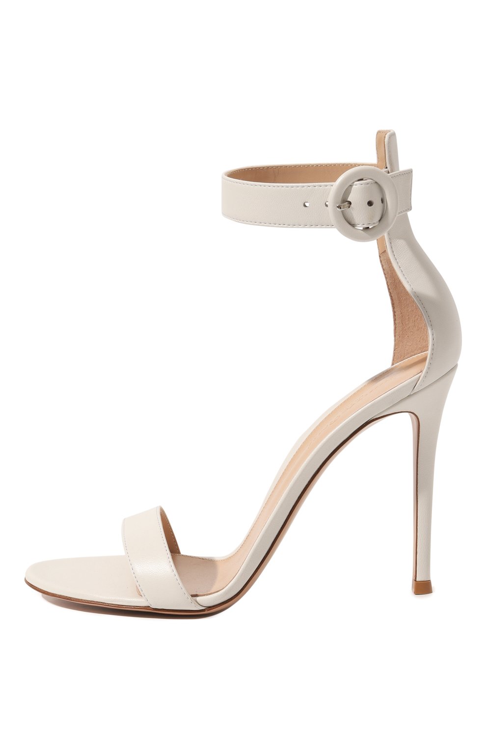 Кожаные босоножки Portofino 105  Gianvito Rossi  G61096.15RIC.NAPBIAN Фото 4