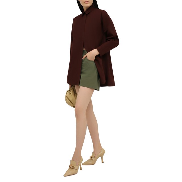 фото Хлопковые шорты jil sander