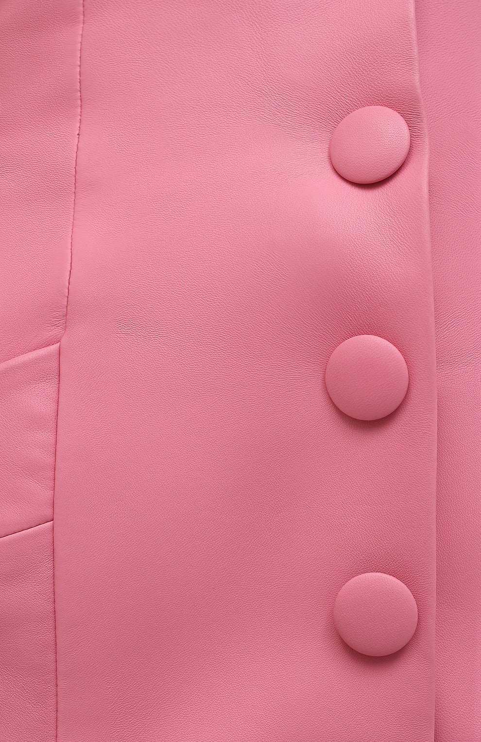 Женская кожаная юбка BALMAIN розового цвета, арт. VF14086/L062 | Фото 5 (Стили: Гламурный; Длина Ж (юбки, платья, шорты): Мини; Региональные ограничения белый список (Axapta Mercury): RU; Женское Кросс-КТ: Юбка-одежда; Материал внешний: Натуральная кожа; Материал подклада: Вискоза)