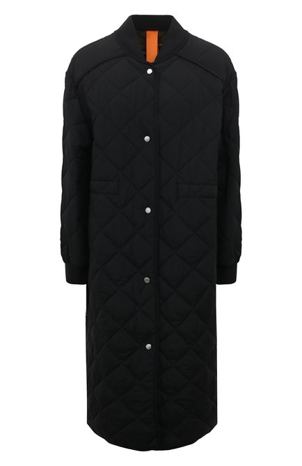 Женская утепленная куртка BOSS черного цвета, арт. 50494392 | Фото 1 (Драгоценные камни: Проставлено; Рукава: Длинные; Материал внешний: Синтетический материал; Материал сплава: Проставлено; Длина (верхняя одежда): До колена; Стили: Спорт-шик; Кросс-КТ: Куртка, Утепленный)