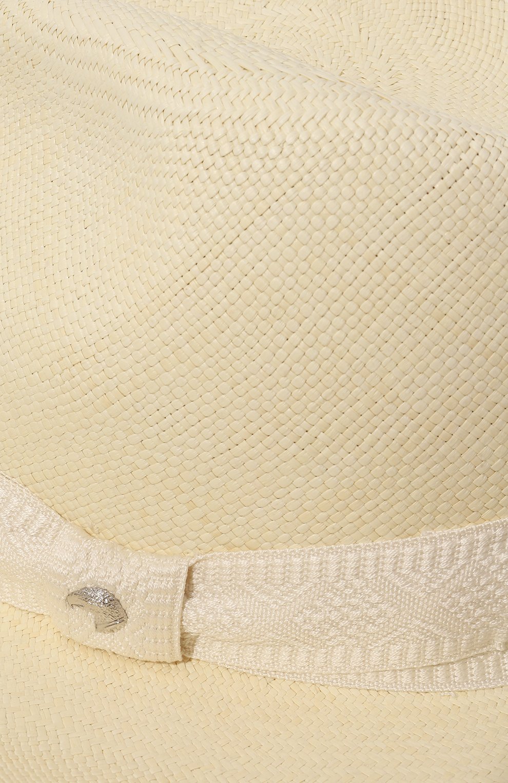 Мужская шляпа STEFANO RICCI белого цвета, арт. MCV2100020/GRASPN | Фото 4 (Материал: Текстиль, Растительное волокно)