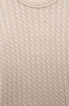 Детский хлопковый свитер ROYAL FIVE COLLECTION кремвого цвета, арт. СХК-ACS104 | Фото 3 (Рукава: Длинные; Материал сплава: Проставлено; Материал внешний: Хлопок; Драгоценные камни: Проставлено; Мальчики Кросс-КТ: Свитер-одежда; Ростовка одежда: 36 мес | 98 см, 4 года | 104 см, 5 лет | 110 см, 6 лет | 116 см, 7 лет | 122 см)