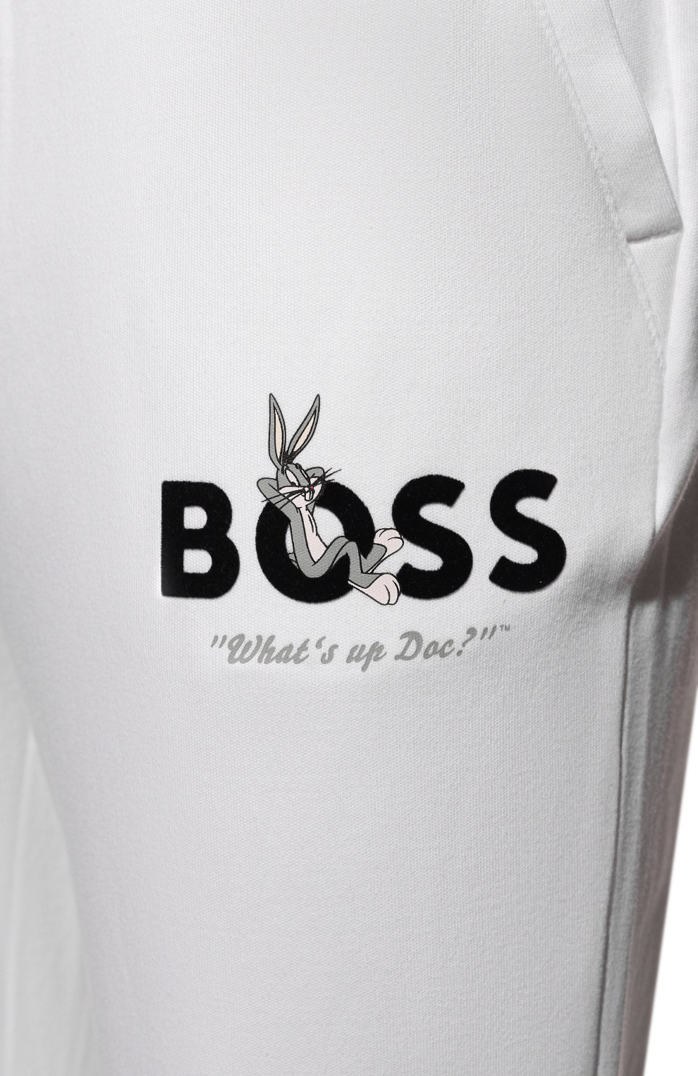 Хлопковые джоггеры Looney Tunes x Boss BOSS  50486309 Фото 5