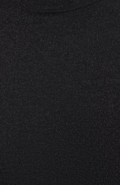 Женский топ из кашемира и шелка BRUNELLO CUCINELLI темно-серого цвета, арт. M41810000 | Фото 5 (Материал внешний: Шерсть, Кашемир; Принт: Без принта; Рукава: Короткие; Длина (для топов): Стандартные; Стили: Минимализм; Кросс-КТ: с рукавом)