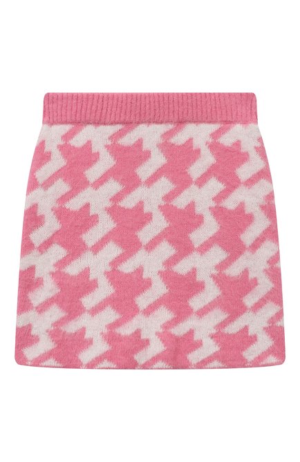 Детская юбка MC2 SAINT BARTH розового цвета, арт. STBK CHATEL JR/CHT0002/10173E/10-16 | Фото 2 (Материал внешний: Синтетический материал; Нос: Не проставлено; Материал сплава: Проставлено)