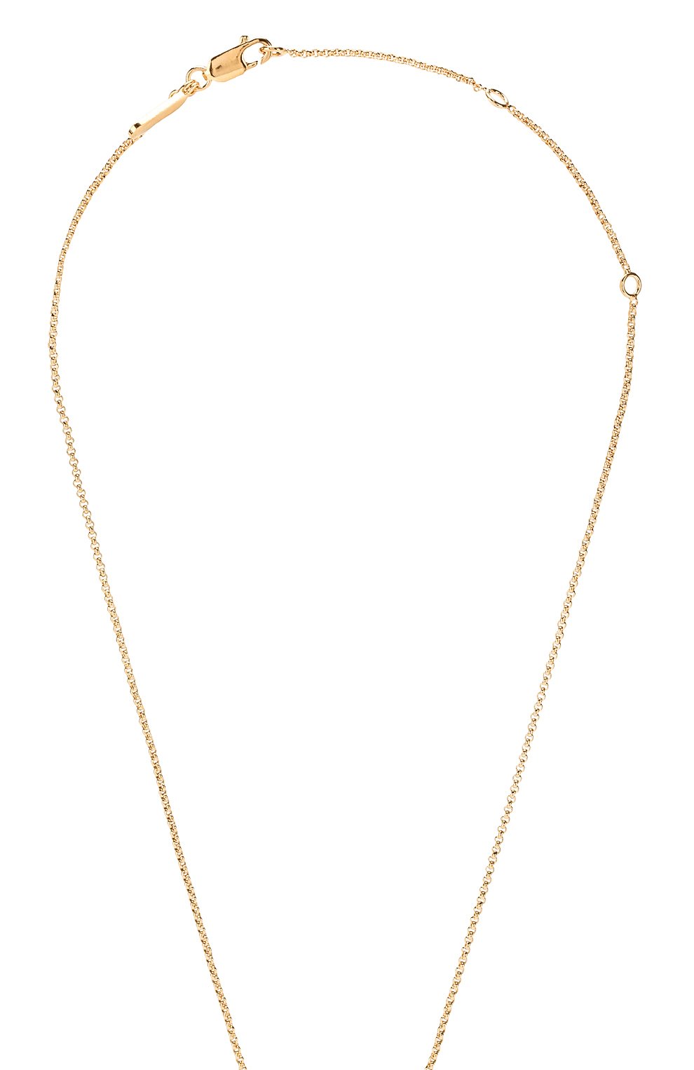 Женская подвеска на цепочке alphabet d CHLOÉ золотого цвета, арт. CHC20SF02DCB7 | Фото 3 (Материал: Металл)