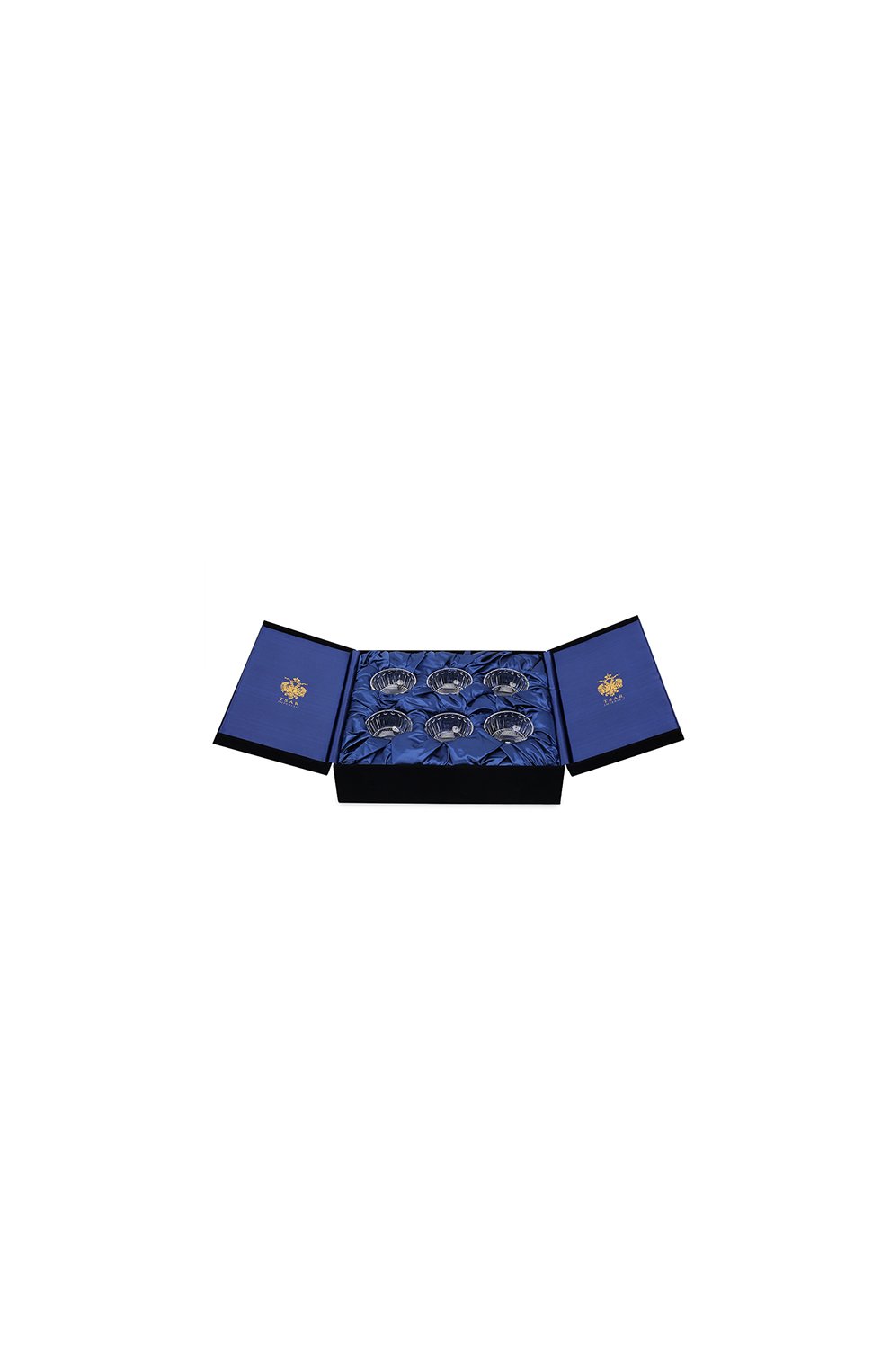 Набор из шести розеток xenia TSAR прозрачного цвета, арт. 530366C | Фото 3 (Интерьер_коллекция: Xenia; Ограничения доставки: fragile-2)