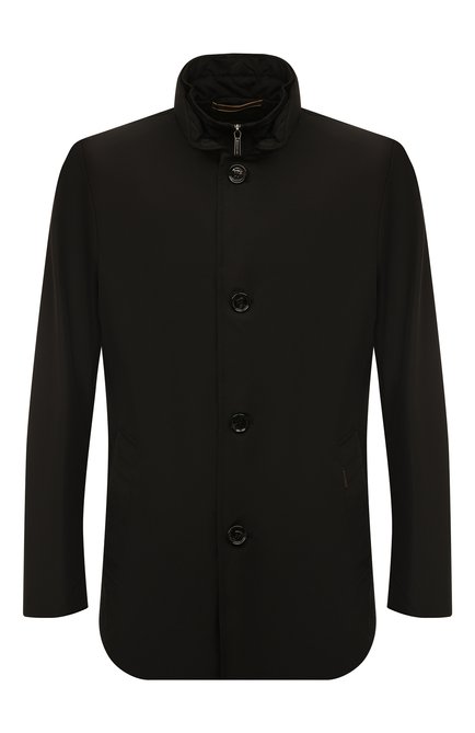 Мужская куртка bernini-km MOORER черного цвета по цене 83450 руб., арт. BERNINI-KM | Фото 1