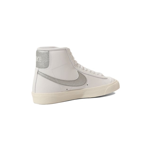 Кожаные кеды Blazer Mid '77 Nike  DQ7574-100 Фото 5