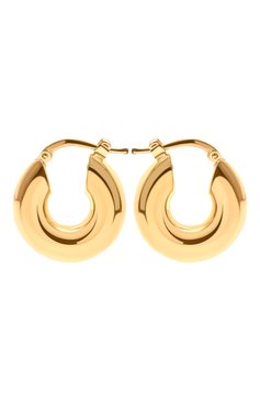 Женские серьги JIL SANDER золотого цвета, арт. J11VG0003 J12002/G0LD | Фото 1 (Материал: Серебро; Региональные ограничения белый список (Axapta Mercury): Не проставлено; Нос: Не проставлено)