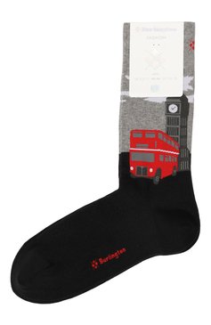 Мужские носки BURLINGTON черного цвета, арт. 24719 | Фото 1 (Материал внешний: Синтетический материал, Хлопок; Материал сплава: Проставлено; Кросс-КТ: Носки; Нос: Не проставлено)