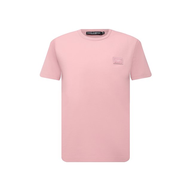Хлопковая футболка Dolce & Gabbana G8KJ9T/FU7EQ