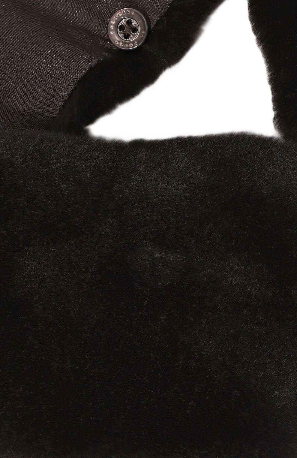 Мужские норковый вор отник IL BORGO CASHMERE темно-коричневого цвета, арт. MF59-C0LLPELLG0 | Фото 3 (Материал сплава: Проставлено; Нос: Не проставлено)