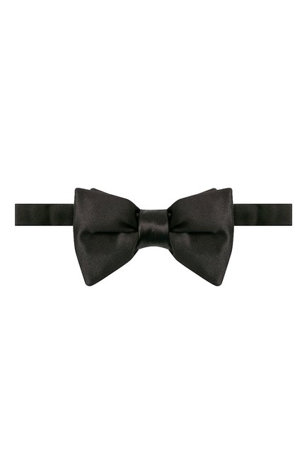 Мужской шелковый галстук-бабочка TOM FORD черного цвета по цене 23850 руб., арт. TFG95/4CH | Фото 1