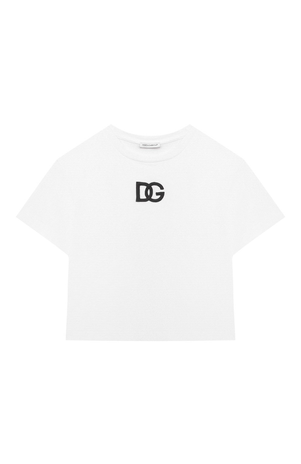 Хлопковая футболка Dolce & Gabbana L5JTIV/G7I0F/2-6