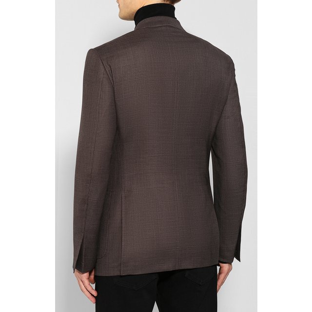 Пиджак из смеси шерсти и шелка Tom Ford  732R17/15ES40 Фото 4