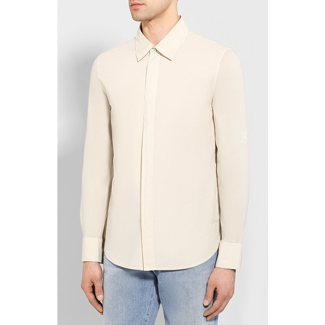 фото Хлопковая рубашка brioni