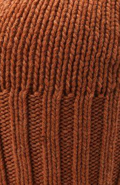 Мужская кашемировая шапка INVERNI светло-коричневого цвета, арт. 4226 CM | Фото 3 (Материал: Текстиль, Кашемир, Шерсть; Кросс-КТ: Трикотаж)