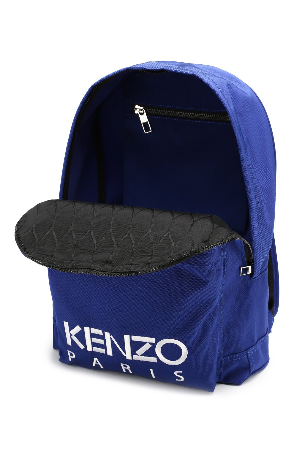Женский рюкзак tiger KENZO синего цвета, арт. F855SF300F20 | Фото 4 (Статус проверки: Проверено, Проверена категория; Материал: Текстиль; Стили: Спорт; Размер: large)