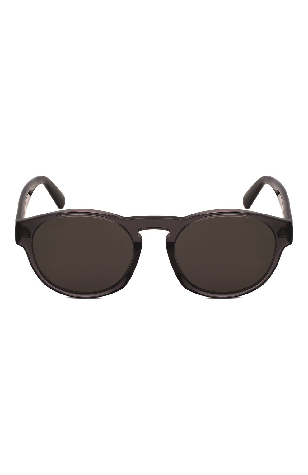 Мужские солнцезащитные очки MONCLER черного цвета, арт. ML 0209 01D 54 с/з очки | Фото 3 (Кросс-КТ: С/з-мужское; Тип очков: С/з; Очки форма: Овальные; Оптика Гендер: оптика-мужское)