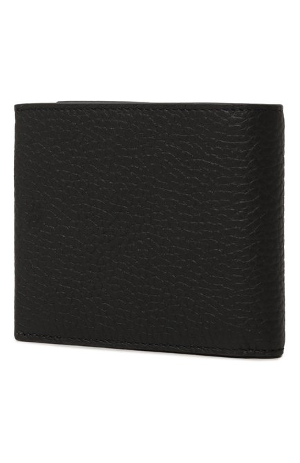 Мужской кожаное портмоне BOSS черного цвета, арт. 50470464 | Фото 2 (Материал: Натуральная кожа)