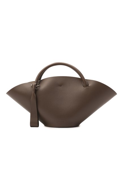 Женский сумка sombrero JIL SANDER серого цвета по цене 158500 руб., арт. JSPR851428-WRB69139V | Фото 1