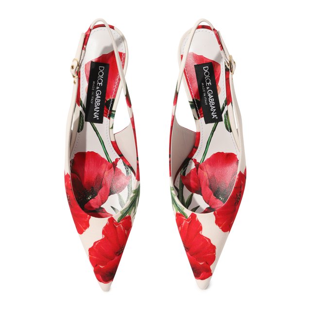 Текстильные туфли Lollo Dolce & Gabbana CG0595/AL223 Фото 6