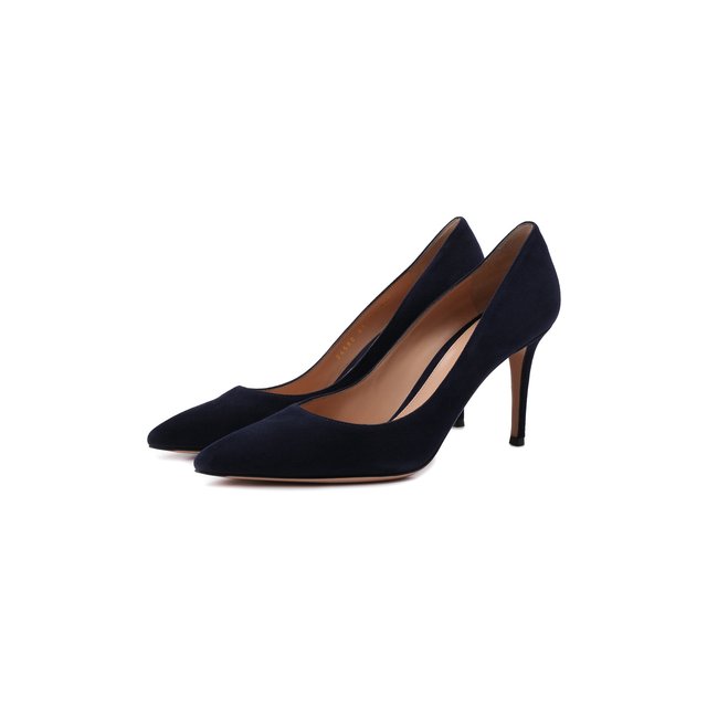 Замшевые туфли Gianvito 85 Gianvito Rossi G24580.85RIC.CAMDENI