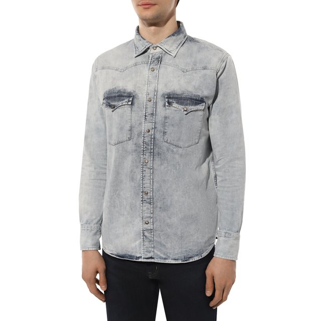 фото Джинсовая рубашка pence