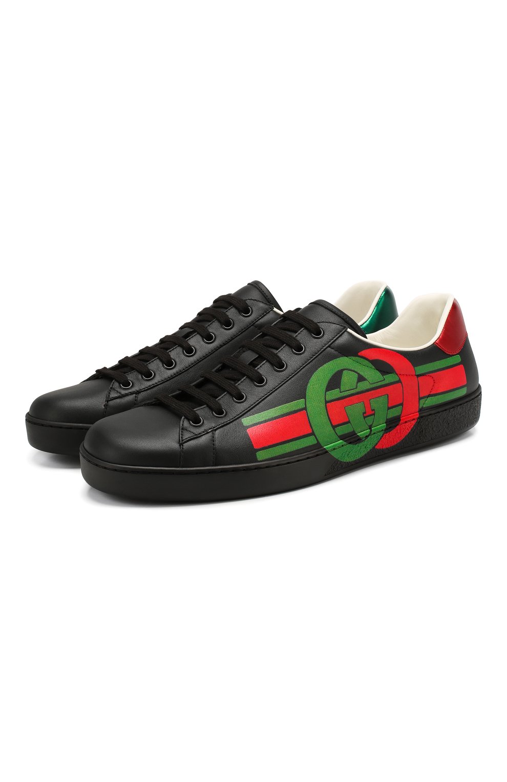 Кожаные кеды Gucci Ace