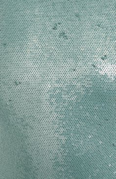 Женское платье с пайетками RALPH LAUREN голубого цвета, арт. 290840168 | Фото 5 (Рукава: Длинные; Случай: Вечерний; Материал внешний: Синтетиче�ский материал; Материал сплава: Проставлено; Длина Ж (юбки, платья, шорты): Миди; Материал подклада: Синтетический материал; Драгоценные камни: Проставлено; Стили: Романтичный; Женское Кросс-КТ: Платье-одежда)