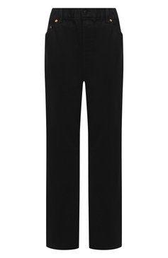 Женские джинсы DENIM X ALEXANDER WANG черного цвета, арт. 4DC4214030 | Фото 1 (Кросс-КТ: Деним; Длина (брюки, джинсы): Стандартные; Силуэт Ж (брюки и джинсы): Прямые; Материал сплава: Проставлено; Материал внешний: Хлопок, Деним; Драгоценные камни: Проставлено; Стили: Кэжуэл)