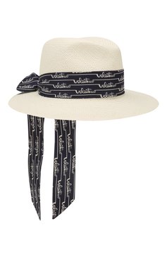 Женская шляпа  VALENTINO белого цвета, арт. TW2HAA31/ULB | Фото 1 (Материал: Растительное волокно)