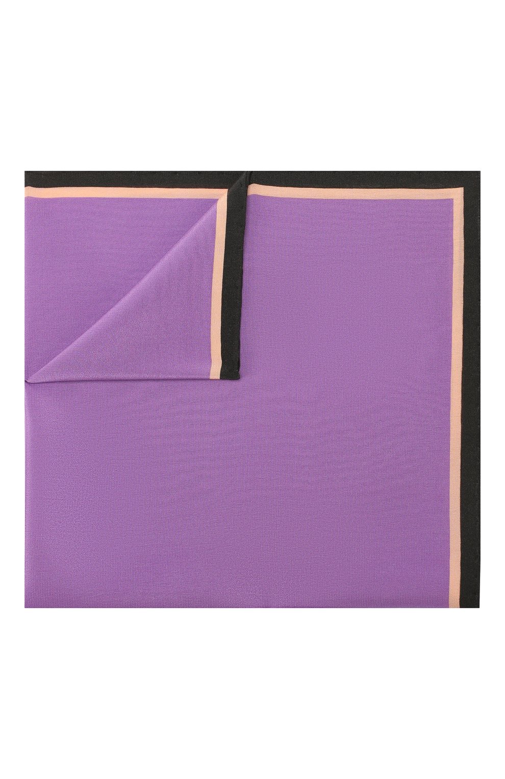 Мужской шелковый платок LANVIN фиолетового цвета, арт. 2900/HANDKERCHIEF | Фото 1 (Материал: Текстиль, Шелк; Принт: Без принта; Стили: Классический)