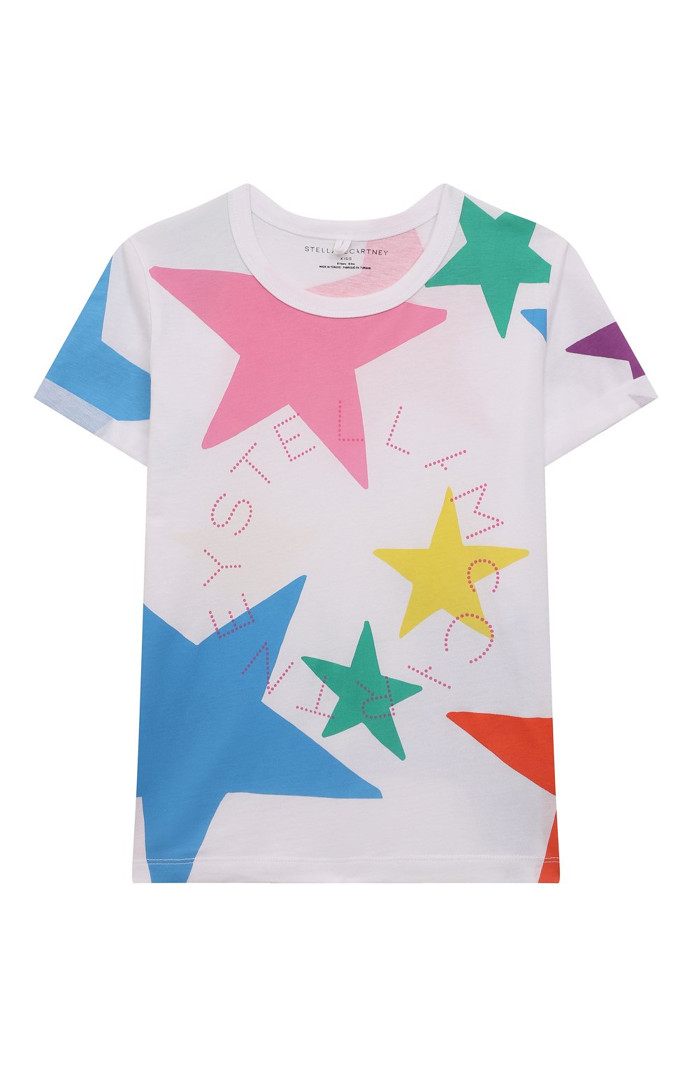 Хлопковая футболка Stella McCartney TS8C41