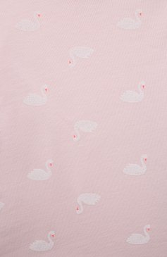 Детский хлопковая пижама SANETTA розового цвета, арт. 221891 | Фото 6 (Материал сплава: Проставлено; Нос: Не проставлено; Материал внешний: Хлопок)
