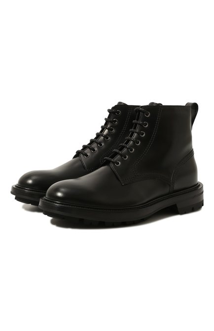 Мужские кожаные ботинки BARRETT черного цвета по цене 77200 руб., арт. 222U040.5/P0LISHED B | Фото 1
