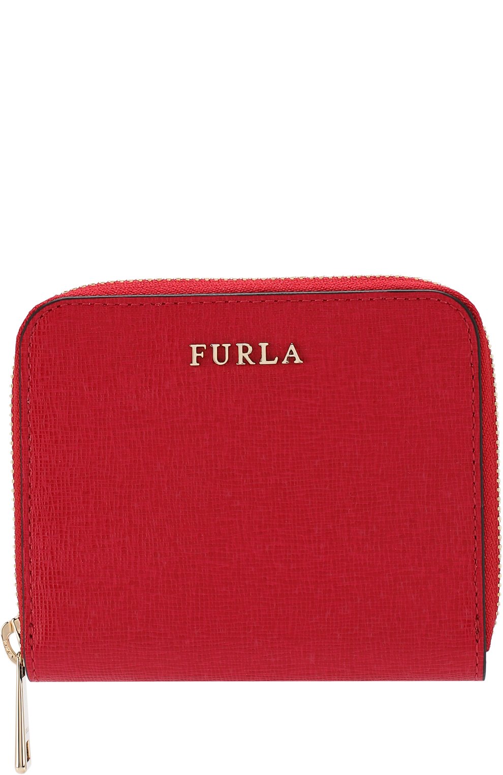 Женские кожаный кошелек babylon FURLA красного цвета, арт. PR84/B30 | Фото 1 (Материал: Натуральная кожа; Статус проверки: Проверено, Проверена категория)
