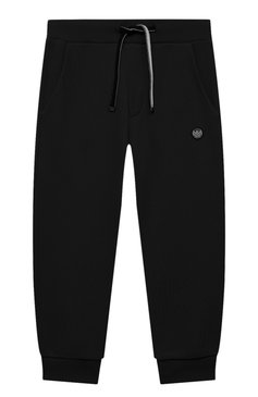 Детские джоггеры EMPORIO ARMANI темно-синего цвета, арт. 3K4PJ6/4J4IZ | Фото 1 (Региональные ограничения белый список (Axapta Mercury): RU; Материал внешний: Хлопок, Вискоза; Мальчики Кросс-КТ: Джоггеры-одежда; Ростовка одежда: 10 - 11 лет | 140 - 146см, 13 - 15 лет | 158 см, 16 лет | 164 см, 4 года | 104 см, 5 лет | 110 см, 6 лет | 116 см, 7 лет | 122 см, 8 лет | 128 см)