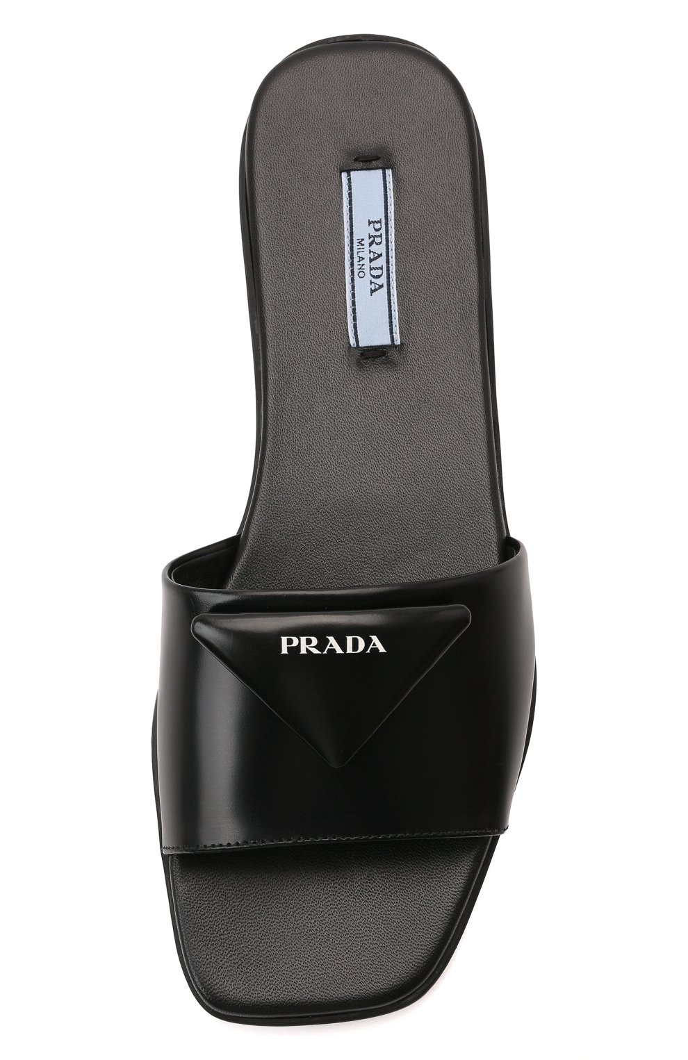 фото Кожаные шлепанцы prada