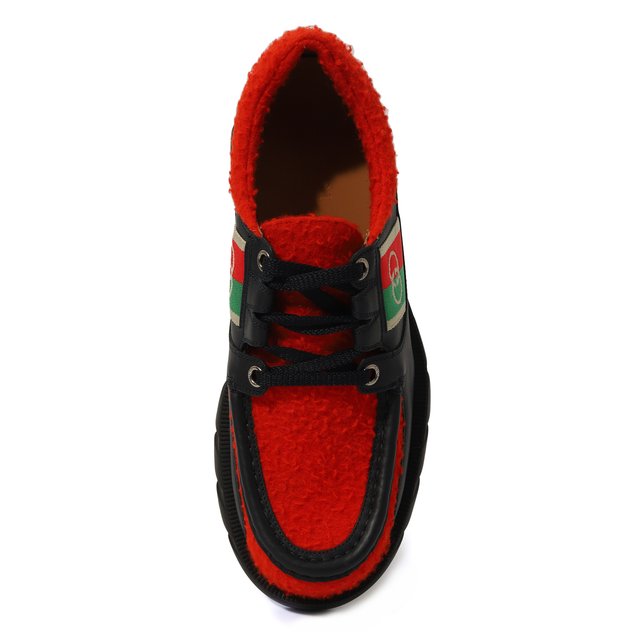 фото Комбинированные ботинки gucci