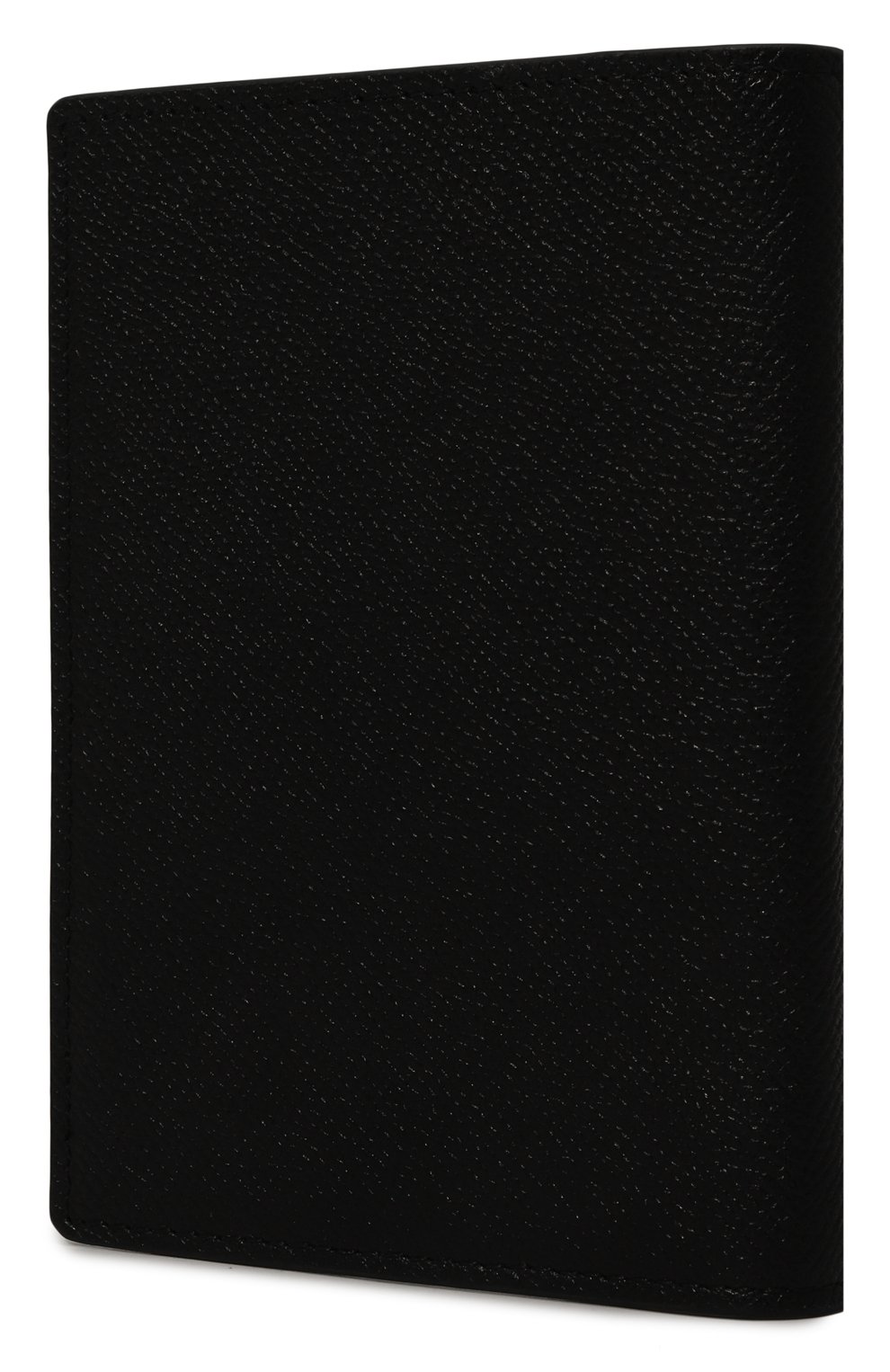 Мужской кожаная обложка для паспорта SANTONI черного цвета, арт. UFPPA2379F0-AST5N01 | Фото 2 (Материал: Натуральная кожа; Кросс-КТ: обложки и футляры)