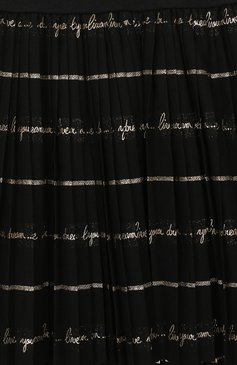 Детская юбка SIMONETTA черного цвета, арт. 1L7050/LB470/10-14+ | Фото 3 (Случай: Вечерний, Повседневный; Материал внешний: Синтетический материал, Хлопок; Материал подклада: Синтетический материал; Статус проверки: Проверена категория)