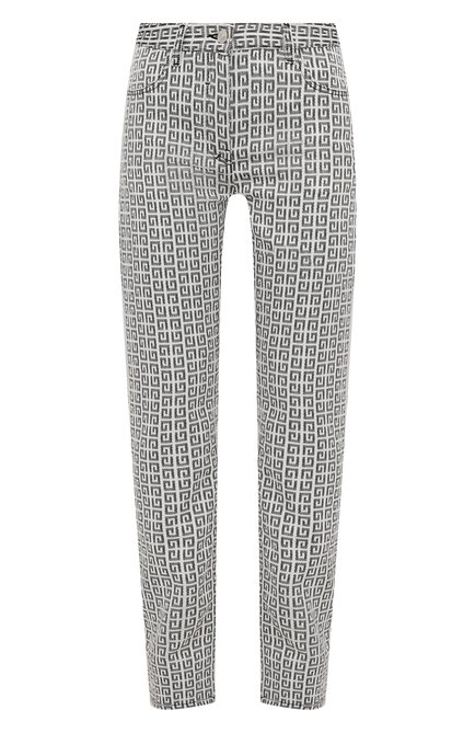 Женские джинсы GIVENCHY черно-белого цвета по цене 103500 руб., арт. BW50QB13N0 | Фото 1