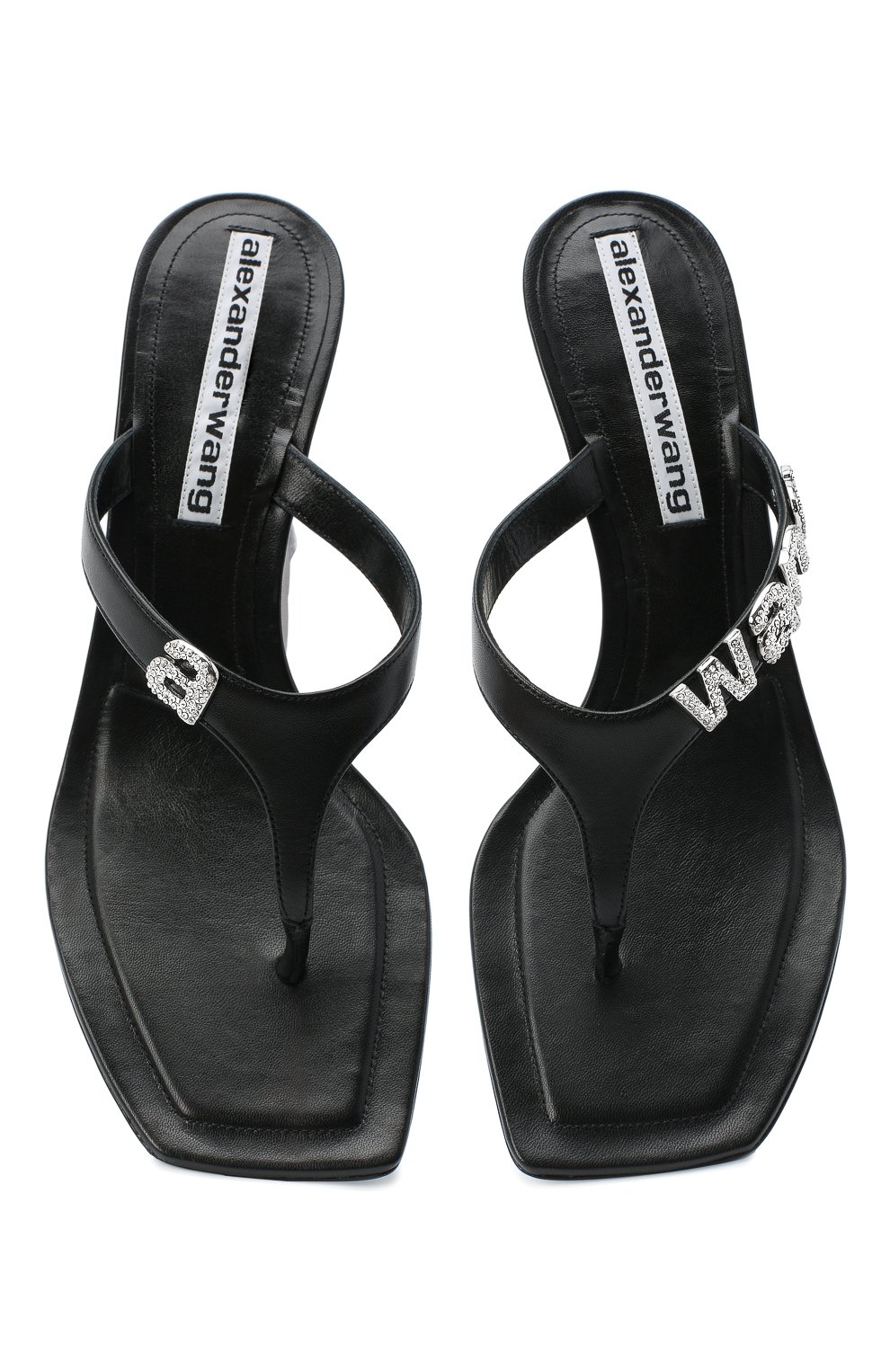 фото Кожаные мюли alexander wang