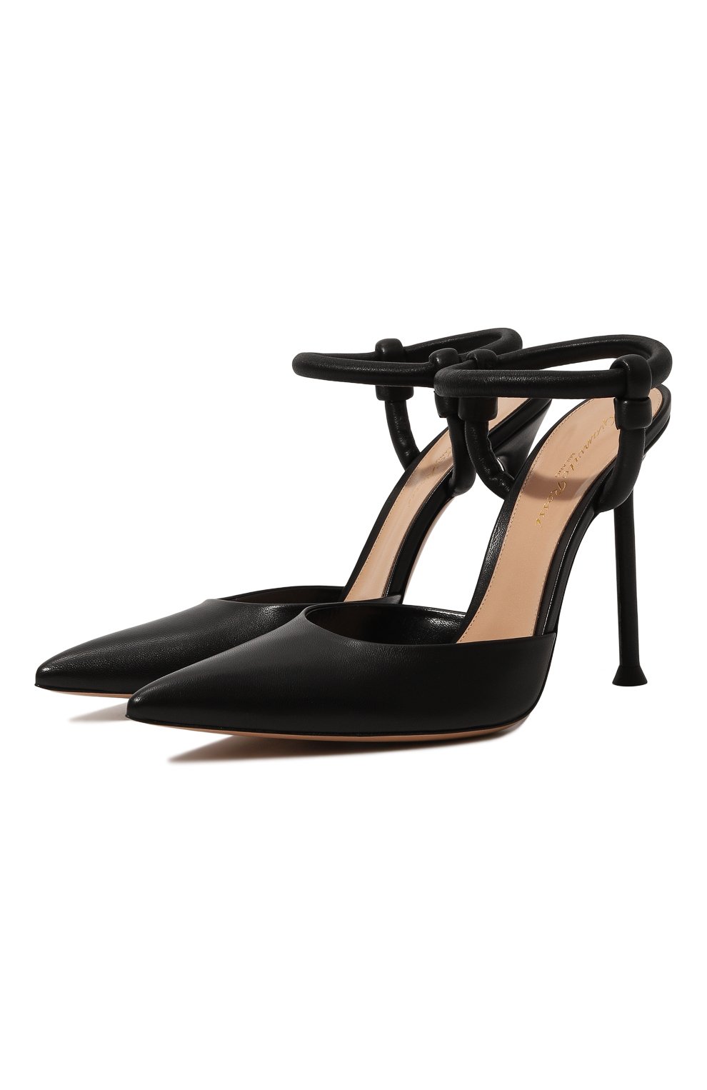 Кожаные туфли Gianvito Rossi G95438.15RIC.NAPNER0