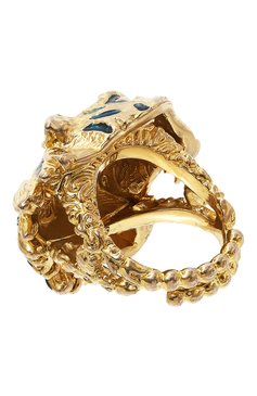 Женское кольцо GUCCI золотого цвета, арт. 539159 I8766 | Фото 3 (Региональные ограничения белый список (Axapta Mercury): Не проставлено; Нос: Не проставлено; Материал: Металл)