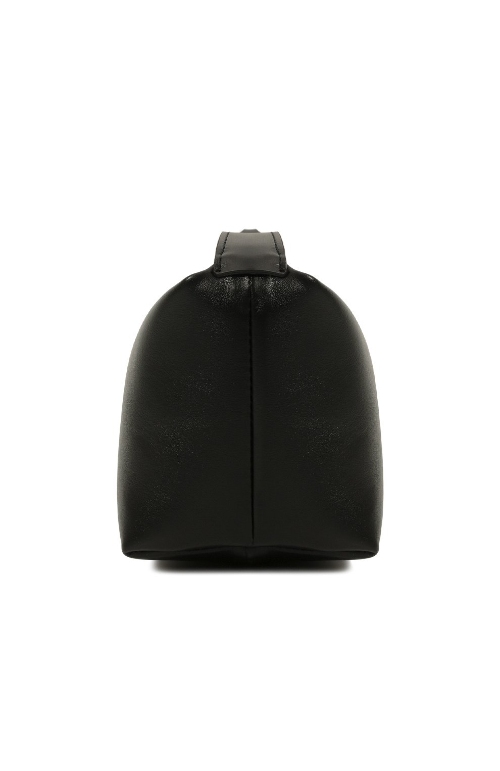 Женская сумка moonbag small EERA черного цвета, арт. MBL | Фото 4 (Сумки-технические: Сумки top-handle; Материал: Натуральная кожа; Материал сплава: Проставлено; Нос: Не проставлено; Драгоценные камни: Проставлено; Размер: small)
