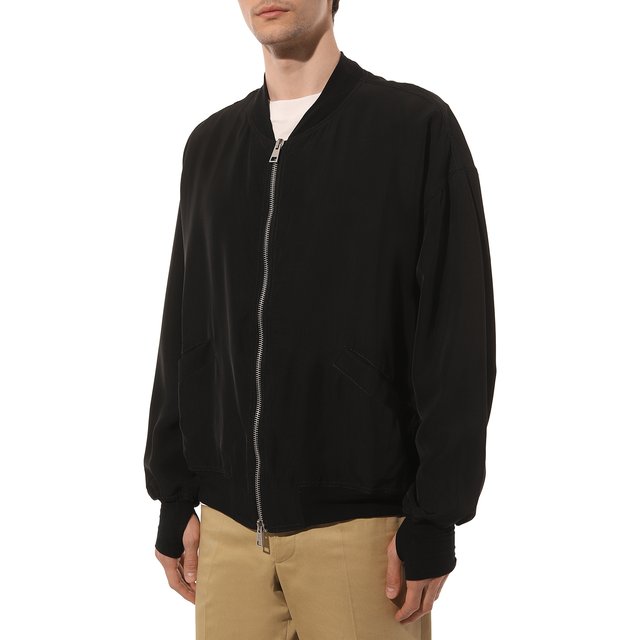 фото Бомбер из вискозы andrea ya'aqov